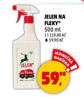 JELEN NA FLEKY