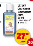 DTSK OLEJ AVIRIL S AZULENEM ALPA
