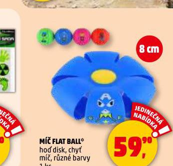 M FLAT BALL