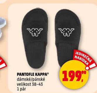 PANTOFLE KAPPA