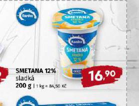SMETANA SLADK 12%