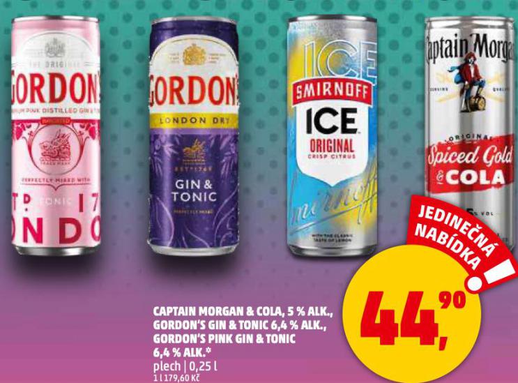 GORDON'S PINK & TONIC