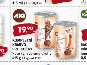 AXI KOMPLETN KRMIVO PRO KOKY