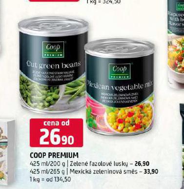 COOP PREMIUM MEXICK ZELENINOV SMS