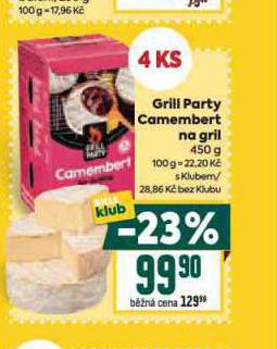 CAMEMBERT NA GRIL