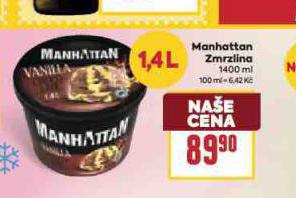MANHATTAN ZMRZLINA