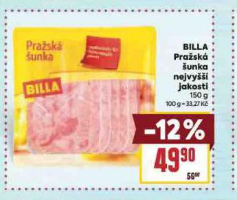 BILLA PRASK UNKA NEJVY JAKOSTI