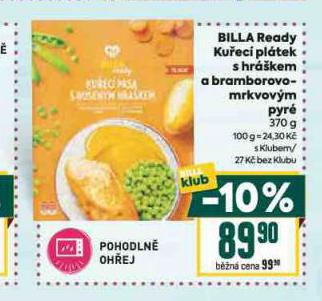BILLA READY KUEC PLTEK S HRKEM A BRAMBOROVO-MRKVOVM PYR