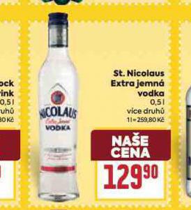 ST. NICOLAUS EXTRA JEMN VODKA