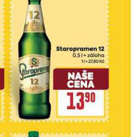 PIVO STAROPRAMEN 12