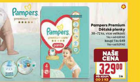 PAMPERS DTSK PLENKY