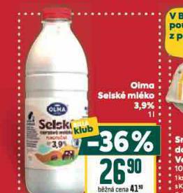 OLMA SELSKO MLKO 3,9%
