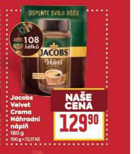JACOBS VELVET CREMA NHRADN NPL