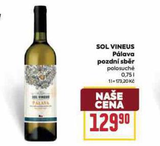 SOL VINEUS PLAVA