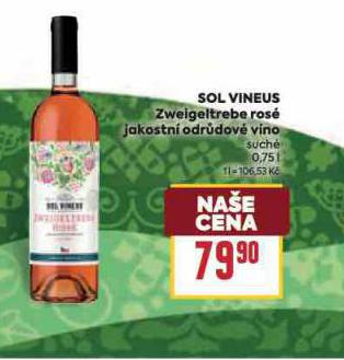 SOL VINEUS ZWEIGELTREBE ROS