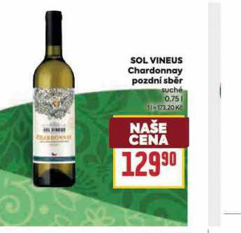 SOL VINEUS CHARDONNAY