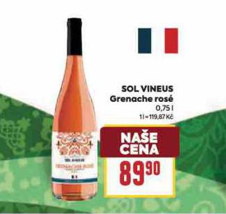 SOL VINEUS GRENACHE ROS