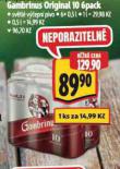 PIVO GAMBRINUS ORIGINL 10
