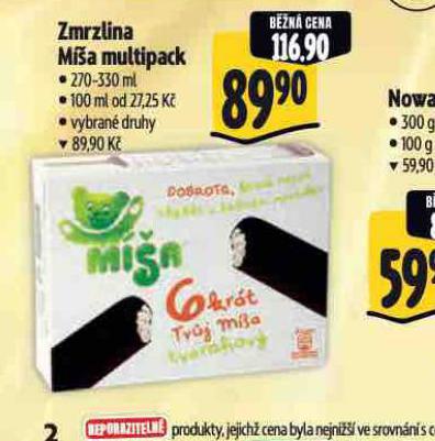ZMRZLINA M͊A MULTIPACK