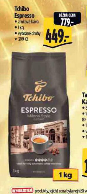 TCHIBO ESPRESSO ZRNKOV KVA