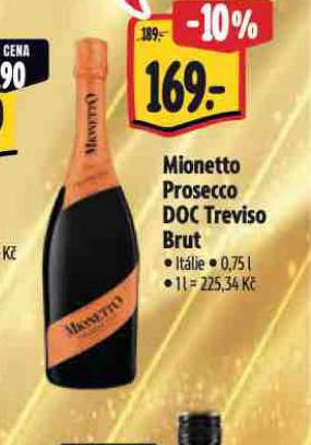 MIONETTO PROSECCO DOC TREVISO BRUT