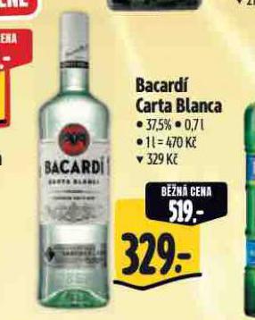 BACARD CARTA BLANCA