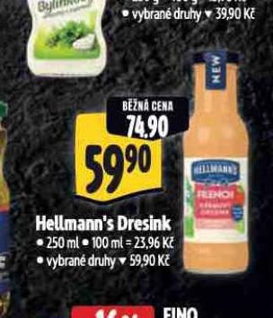 HELLMANNS DRESSINK