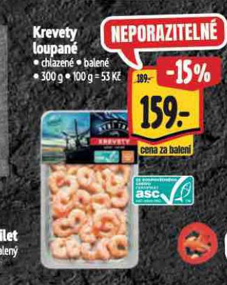 KREVETY LOUPAN