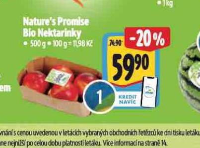 BIO NEKTARINKY