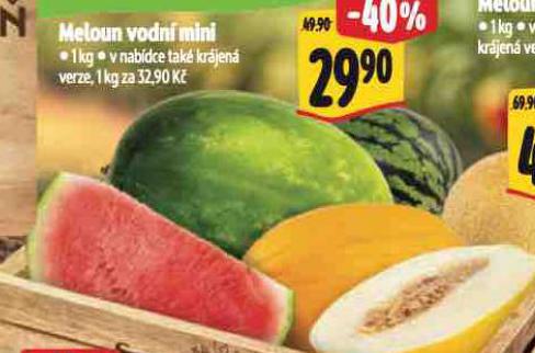 MELOUN VODN MINI