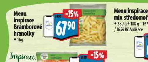 MENU INSPIRACE BRAMBOROV HRANOLKY