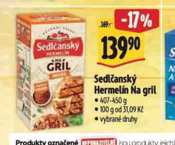 SEDLANSK HERMELN NA GRIL