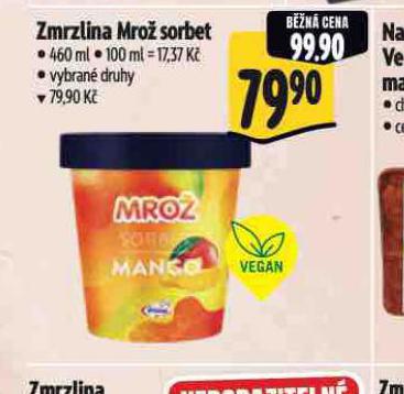 ZMRZLINA MRO SORBET