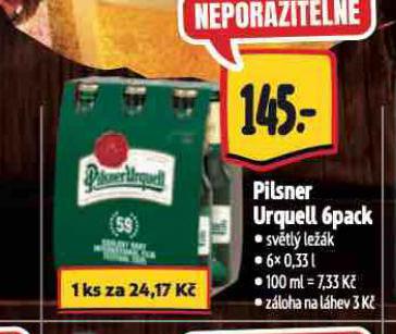 PIVO PILSNER URQUELL