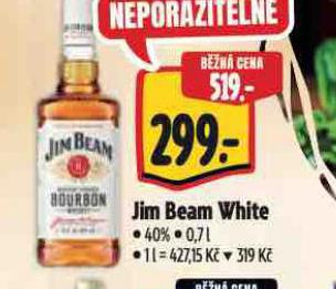 JIM BEAM WHITE