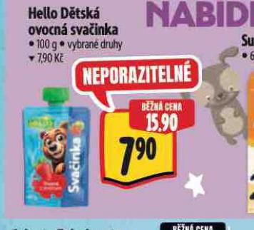 HELLO DTSK OVOCN SVAINKA