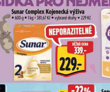 SUNAR COMPLEX KOJENECK VݎIVA