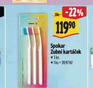 SPOKRA ZUBN KARTEK