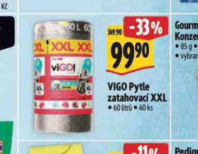 VIGO PYTLE ZATAHOVAC XXL