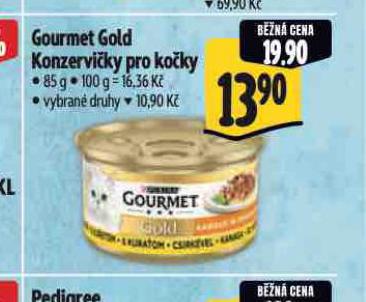 GOURMET GOLD KONZERVIKY PRO KOKY