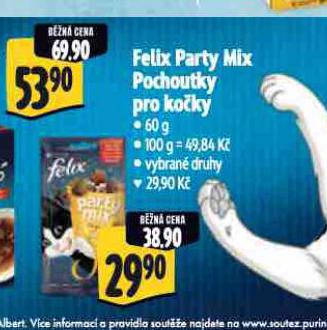 FELIX PARTY MIX POCHOUTKY PRO KOKY