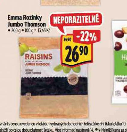 EMMA ROZINKY JUMBO THOMSON