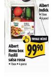 ALBERT MENU BOX FUSILLI SALSA ROSSA