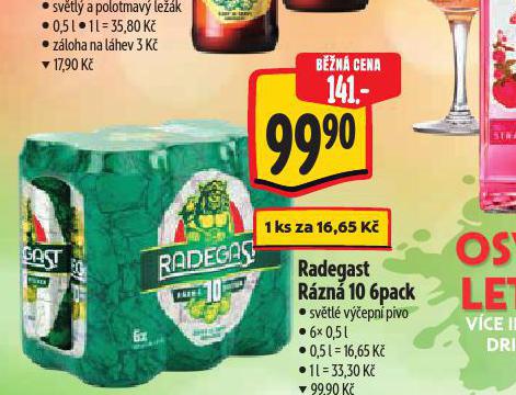 PIVO RADEGAST RZN 10