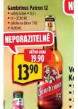 PIVO GAMBRINUS PATRON 12