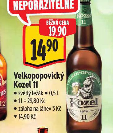 PIVO VELKOPOPOVICK KOZEL 11