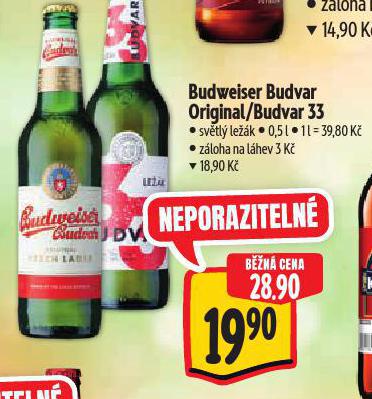 PIVO BUDVAR 33