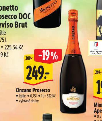 CINZANO PROSECCO