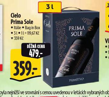 CIELO PRIMA SOLE