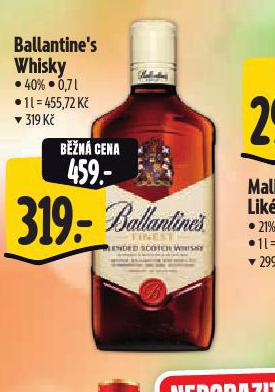 BALLANTINES SCOTCH WHISKY